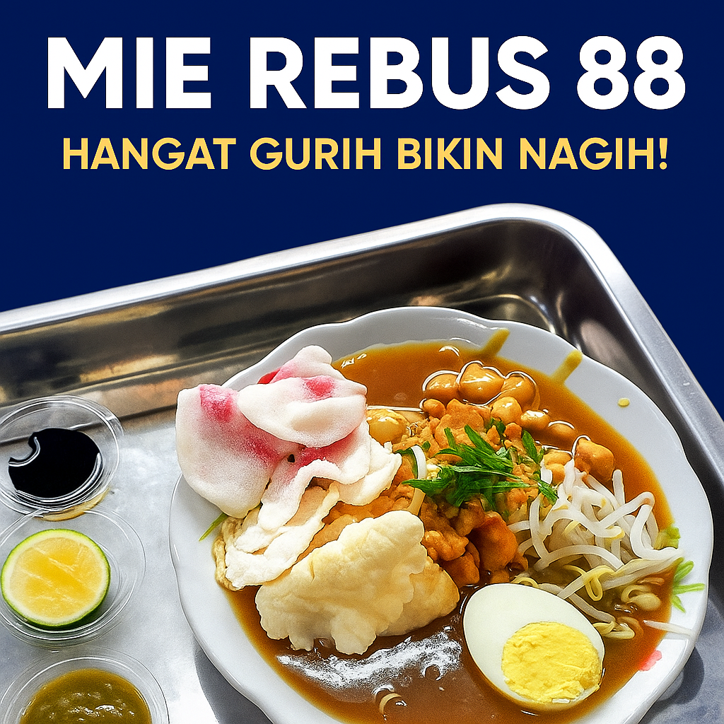 Mie 88: Timeless Flavors That Bring Back Memories in Cilacap's Heart