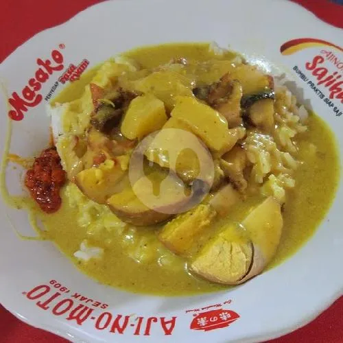 Nasi kari (Kalipeng)